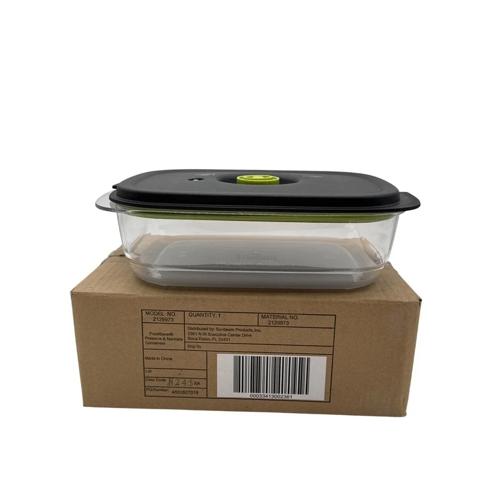FoodSaver 2129973 Preserve & Marinate Container 10 Cup (2.3L) Large - NEW NIB